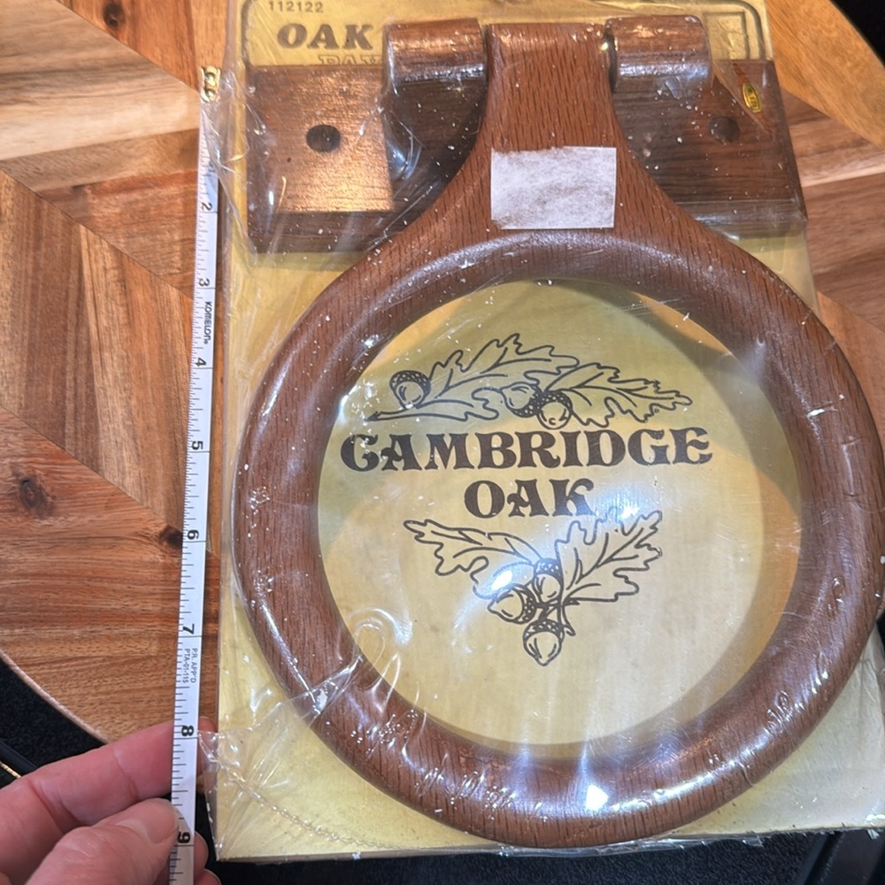 $5 bundled - ๐ Oak Towel Ring-Cambridge Oak - Picture 4 of 4